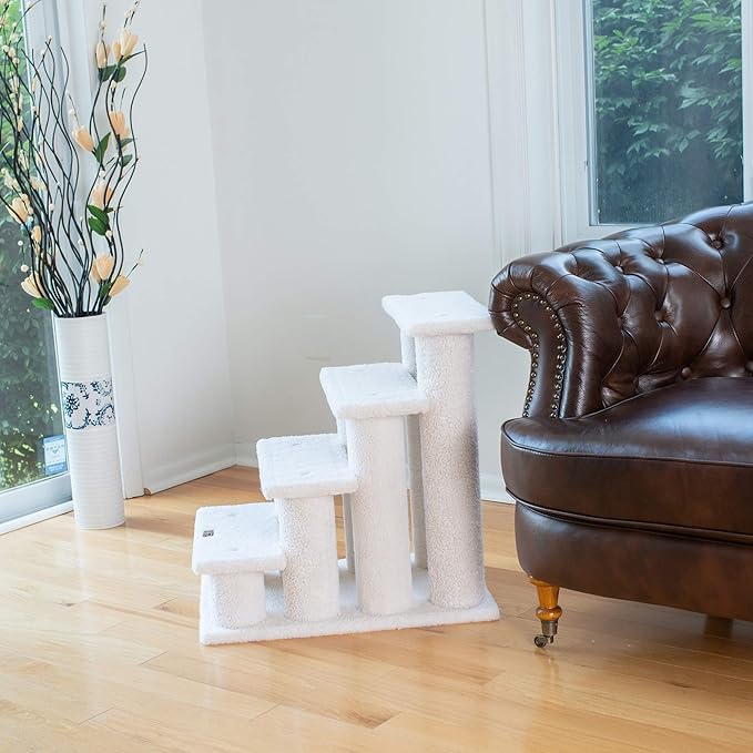 Armarkat Pet Steps 4-steps, B4001, 17"(W)x25"(D)x25"(H), each 7" Deep