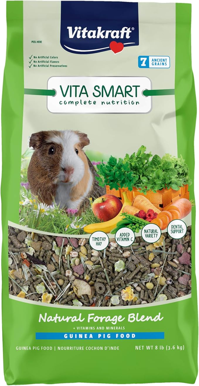 Vitakraft Vita Smart Guinea Pig Food 8 Pound 1)