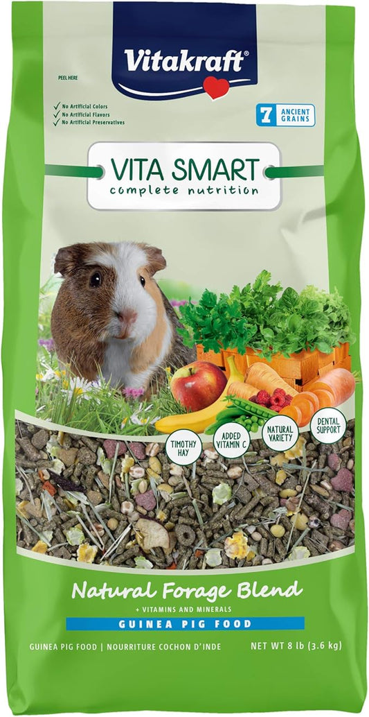 Vitakraft Vita Smart Guinea Pig Food 8 Pound 1)