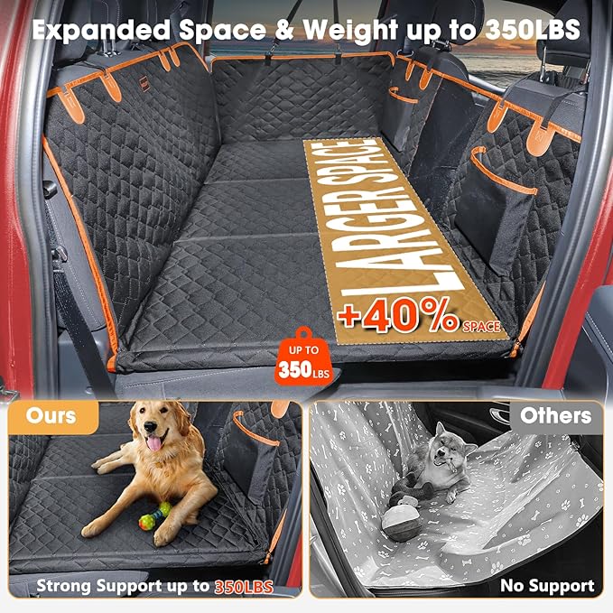MIXJOY XL Dog Back Seat Extender for Truck