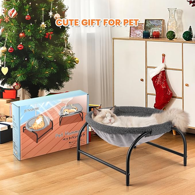 Cat Bed Dog Bed Pet Hammock Bed Cat Sleeping Cat Supplies Pet Supplies Whole Wash Stable 16.9 in 16.9 in 9.5 in