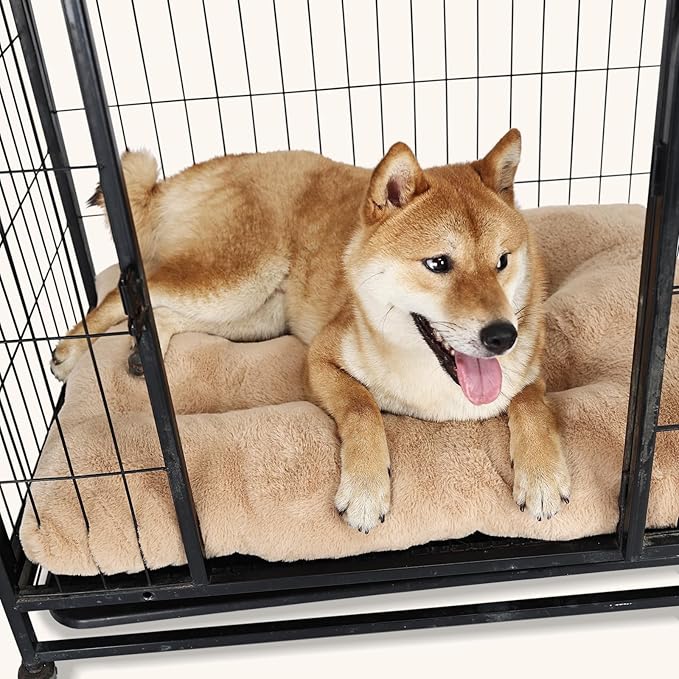 Dog beds Large Sized Dog Washable fit Metal Dog Crates Machine Washable 36 inch Dog Crate Bed with Anti-Slip Bottom 36 x 24 Kennel