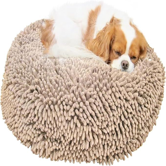 Soggy Doggy Doormat Super Snoozer Dog Bed 24" Round (24x24x6 Inches)