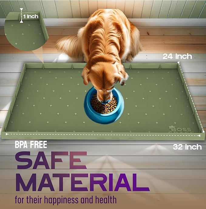 32x24x1” XL Dog Food Mat