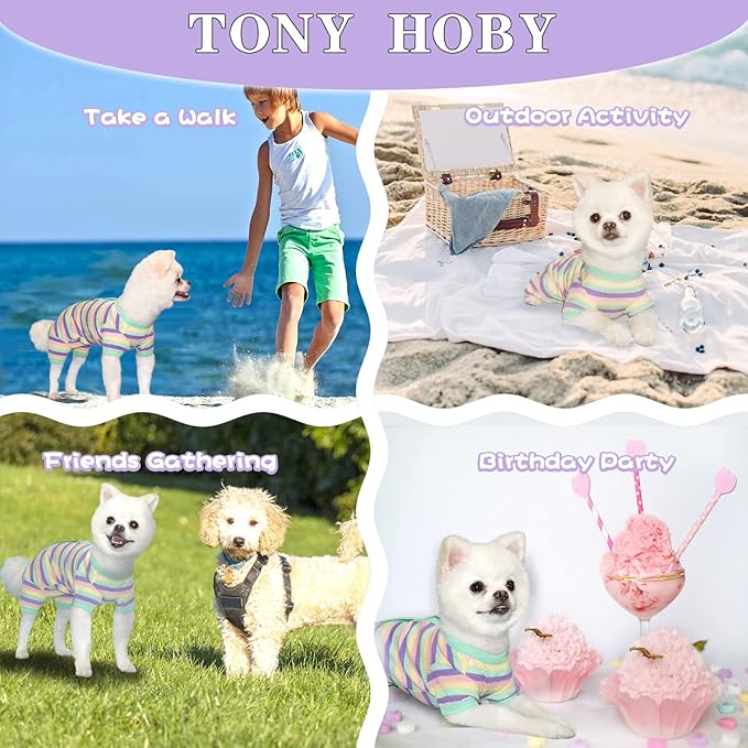 TONY HOBY Dog Pajamas 4 Legged