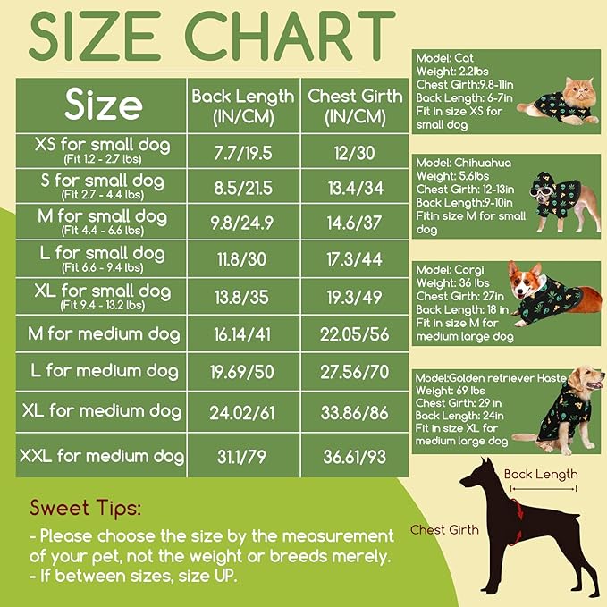 Pizza Weed Leaf Dog Hoodies,Dog Clothes with Pocket