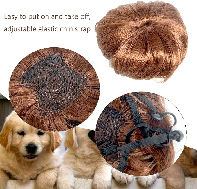 Dog Wig Pet Costumes