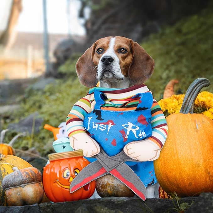 Chucky Doll Dog Costume