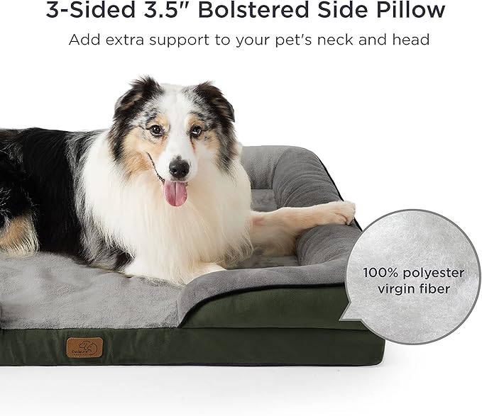 Bedsure Orthopedic Dog Bed for Medium Dogs