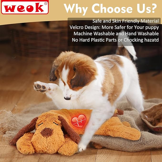 Heartbeat Puppy Toy