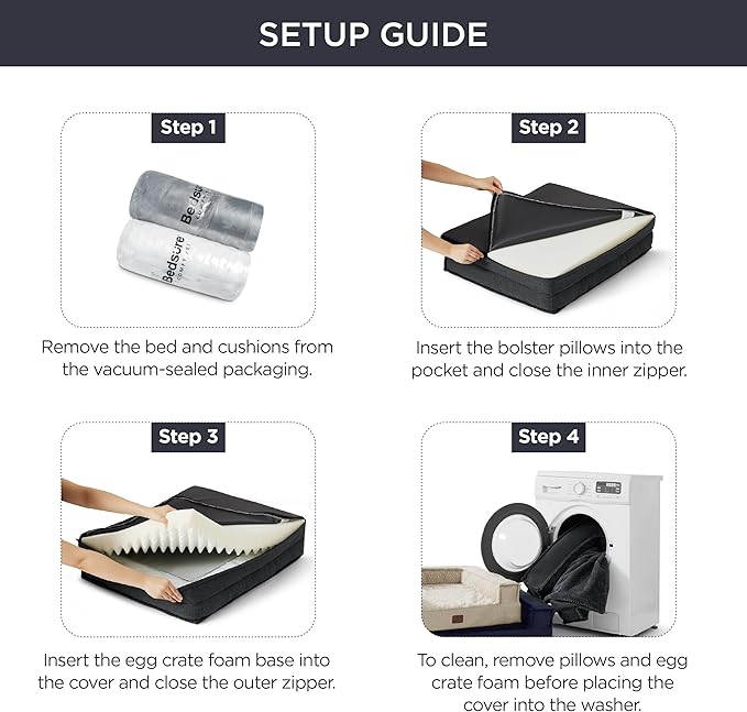 Bedsure Orthopedic Dog Bed for Extra Large Dogs