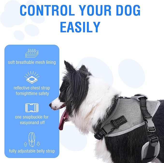 Tactical Dog Harness for Large Dogs