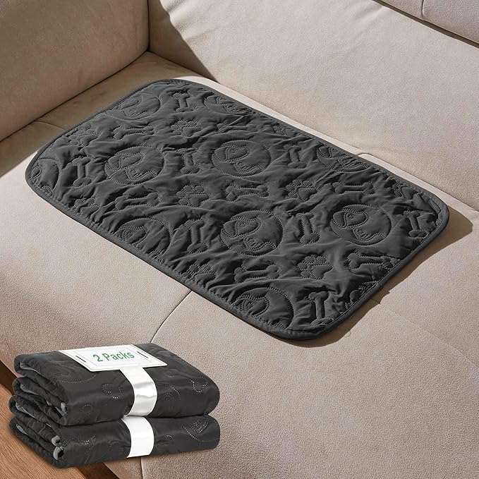 Kritter Planet Pack of 2 Waterproof Dog Bed Pad 16 x 24 inch