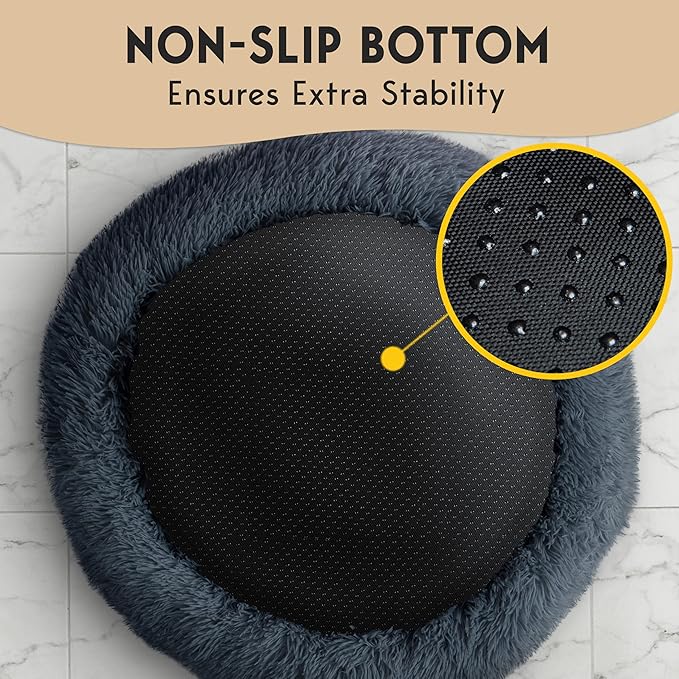 PetJett Calming Dog Bed 36'' Fits 100 lbs