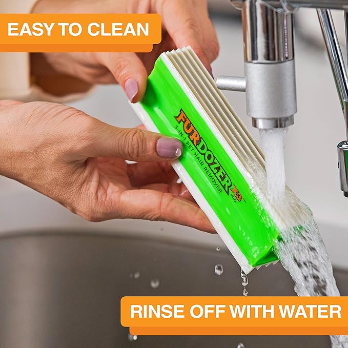 FurDozer X3 PRO Pet Hair Remover & Auto Detailing Tool 5"