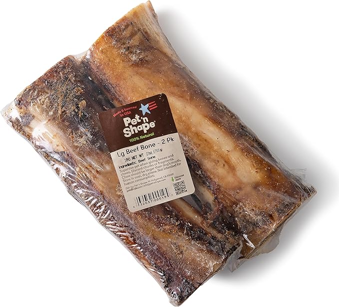 Pet 'n Shape Beef Bone Dog Treats 2 Count