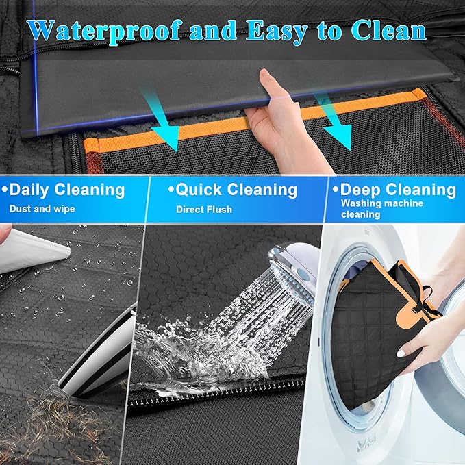 Dog Car Seat Cover for Back Seat