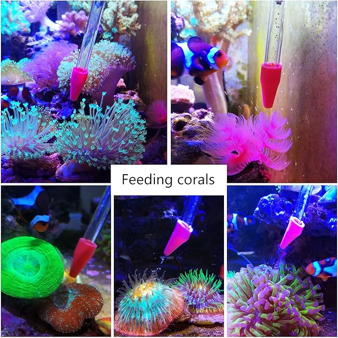 Aquarium Choice Coral Feeder Long Syringe Tube Liquid (1 units 40CM/15.74 Inch)