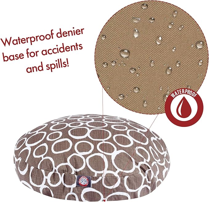 Majestic Pet Fusion Mocha Medium Round Pet Bed