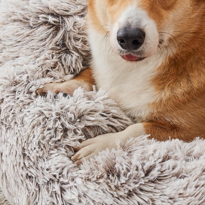 WESTERN HOME WH Calming Dog & Cat Bed (20"/24"/27"/30")