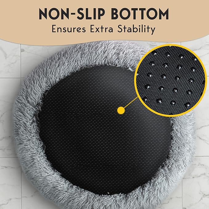 PetJett Calming Dog Bed 36'' Fits 100 lbs