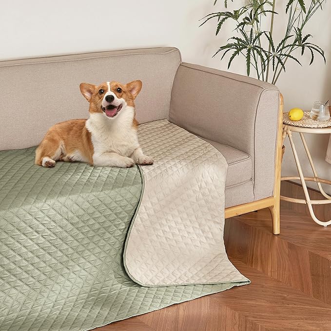 NICETOWN Pet Bed Cover Dog Bed Blanket for Sofa and Furniture Waterproof Soft Reversible Dog Blankets Anti Scratches Dirty for Couch Floor Car 52 x 82 inch, 1 Piece,