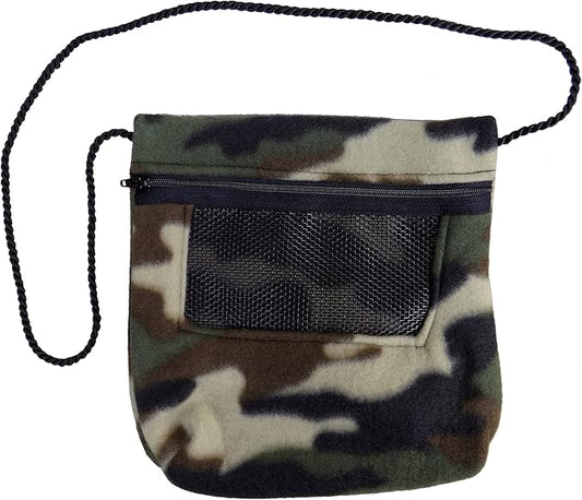 Bonding Carry Pouch for Sugar Gliders and Other Small Pets (Camo)