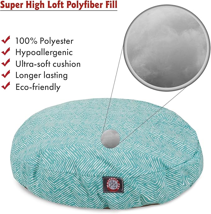 Majestic Pet Teal Native Large Round Indoor Outdoor