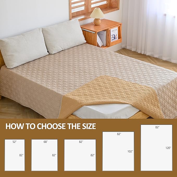 Waterproof Dog Bed Covers for Couch Protection Dog Pet Blanket Furniture Protector (82"X102"