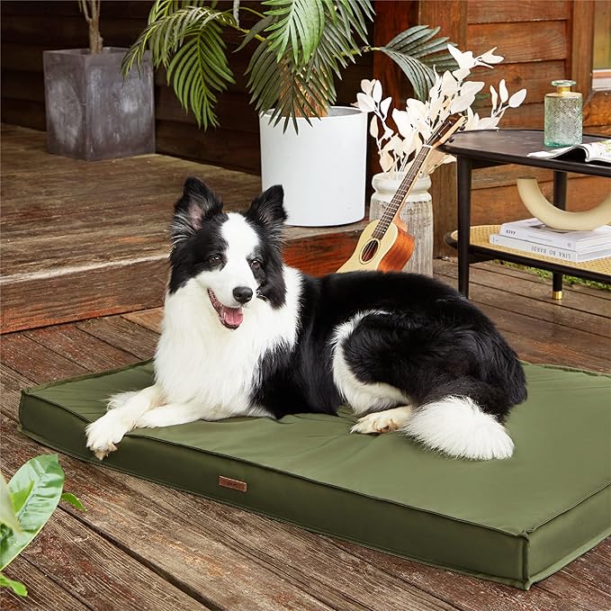 Lesure Water-Resistant Dog Bed Cover 44x32x3 Inches