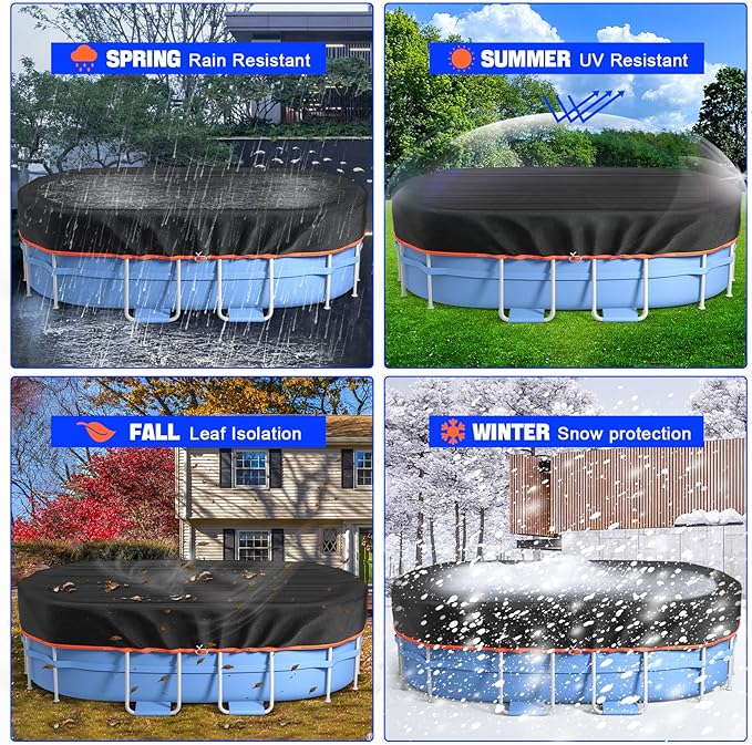 15x30 Ft Rectangular Pool Cover