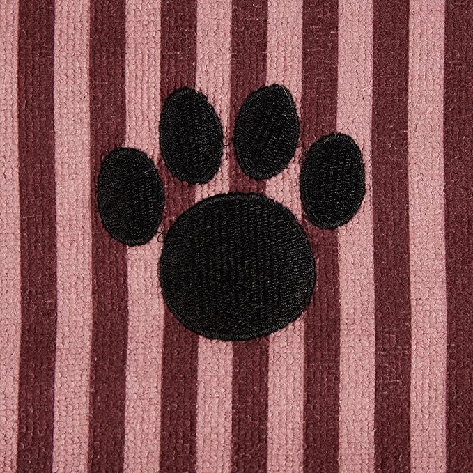 Bone Dry Pet Grooming Towel Collection Absorbent Microfiber X-Large 41x23.5", Striped