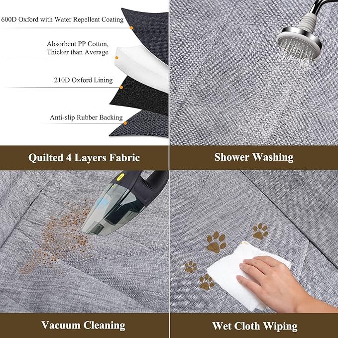 VIVAGLORY Dog Seat Covers