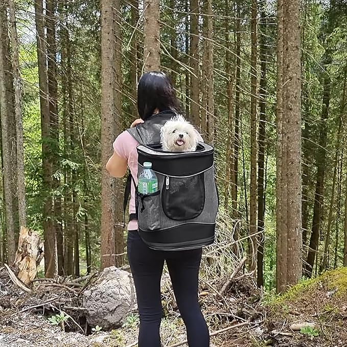 Kritter Planet Pet Carrier Backpack for Dogs and Cats 2 Mesh