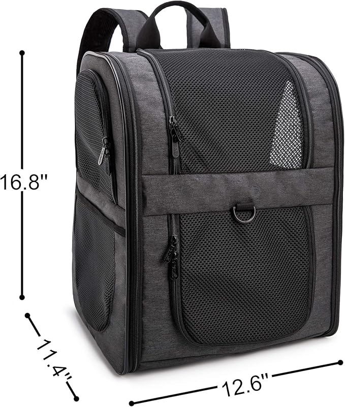 Apollo Walker Pet Carrier Backpack for Large/Small Cats and Dogs