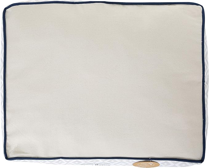 Now House for Pets by Jonathan Adler Grey Diamond Cushion Dog Bed