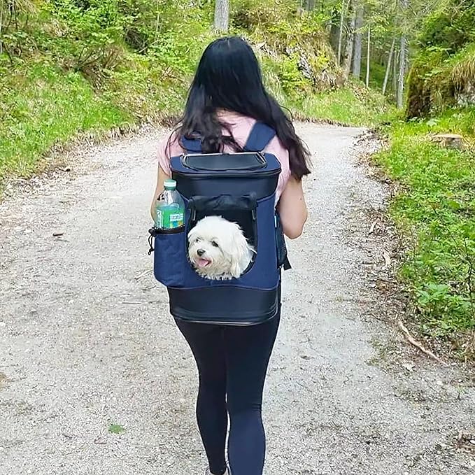 Kritter Planet Pet Carrier Backpack for Dogs and Cats 2 Mesh