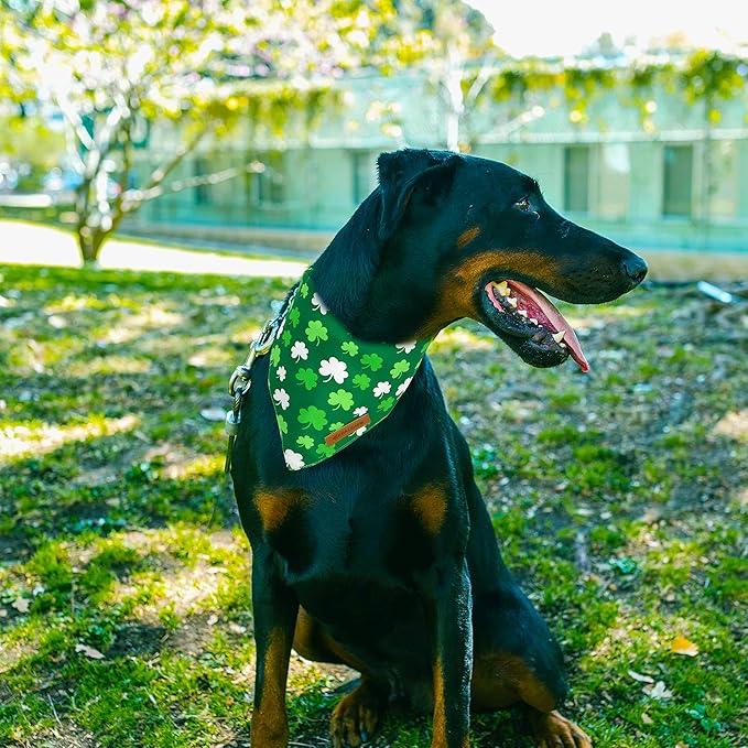 Realeaf St. Patrick's Day Dog Bandanas 2 Pack