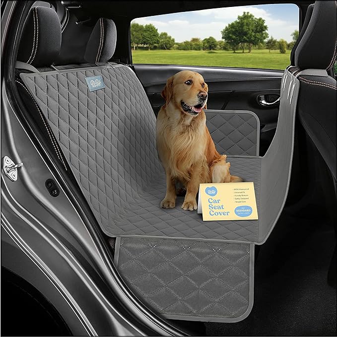 100% Waterproof Car Seat Cover For Dogs 600D Heavy