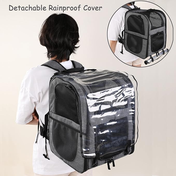 Apollo Walker Pet Carrier Backpack for Large/Small Cats and Dogs