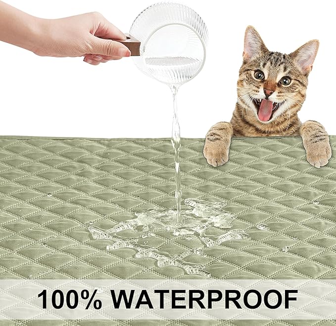NICETOWN Pet Bed Cover Dog Bed Blanket for Sofa and Furniture Waterproof Soft Reversible Dog Blankets Anti Scratches Dirty for Couch Floor Car 52 x 82 inch, 1 Piece,