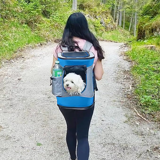 Kritter Planet Pet Carrier Backpack for Dogs and Cats 2 Mesh