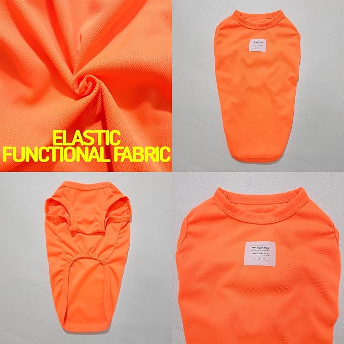 Dachshund Clothes for Dogs Mini and Adults Neon T Shirts (L