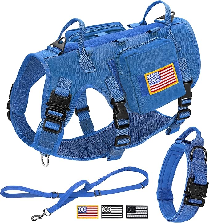 Forestpaw Tactical Dog Harness for Large Dogs