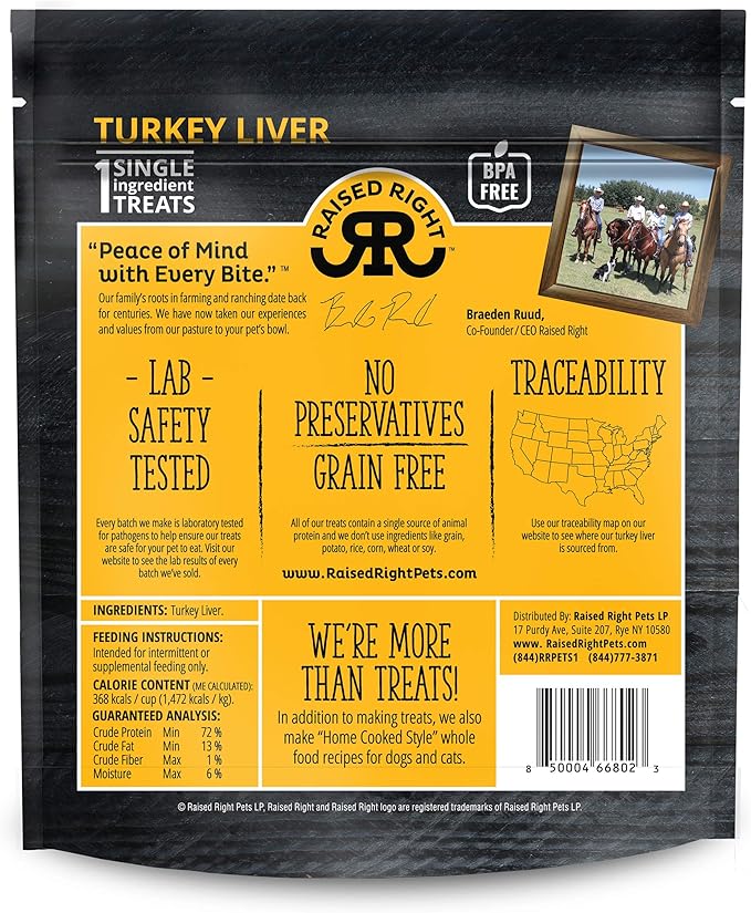 Raised Right Turkey Meat Bites 5 oz.