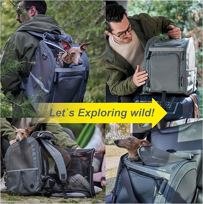 Expandable Pet Carrier 13lbs Cat 11lbs Small