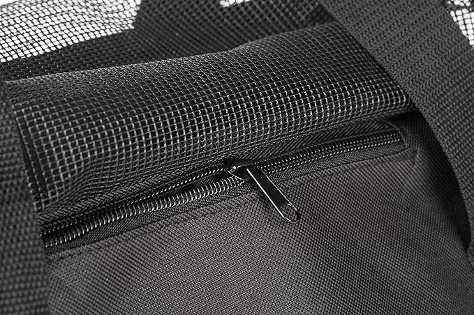 Soft-Sided Pet Carrier for Cat and Small Dog 600D Oxford 2 Mesh