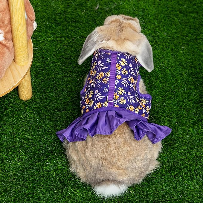 Rabbit Harness and Leash for Walking Escape Proof