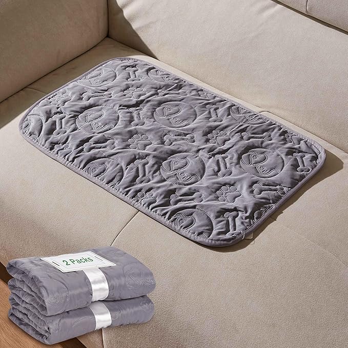 Kritter Planet Pack of 2 Waterproof Dog Bed Pad 16 x 24 inch