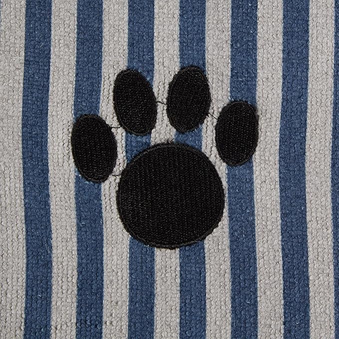 Bone Dry Pet Grooming Towel Collection Absorbent Microfiber X-Large 41x23.5", Striped